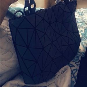 Purse and Wrap Around Leg shoe